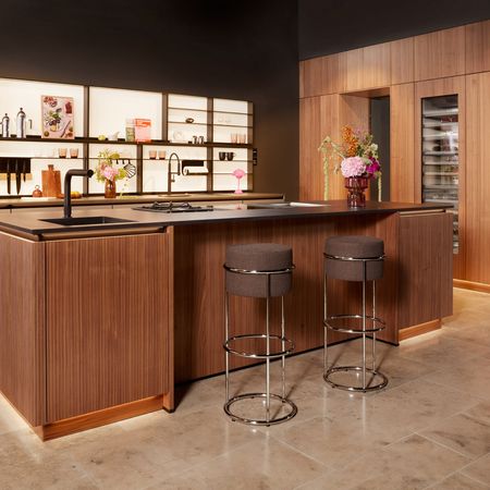 Frame Rack und Kochinsel